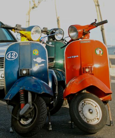 welke vespa modellen zijn er